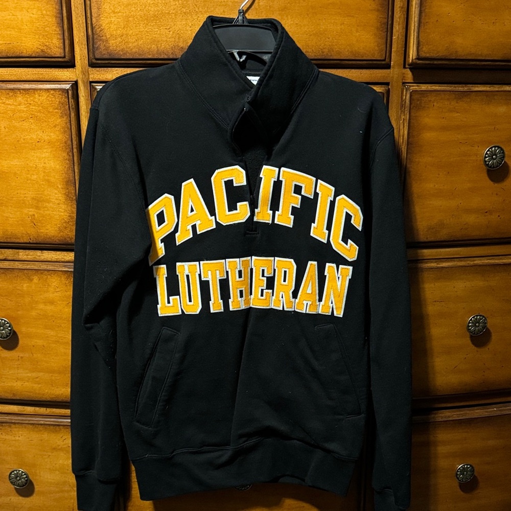 PLU Champion Black and Yellow Zip-Up Jacket